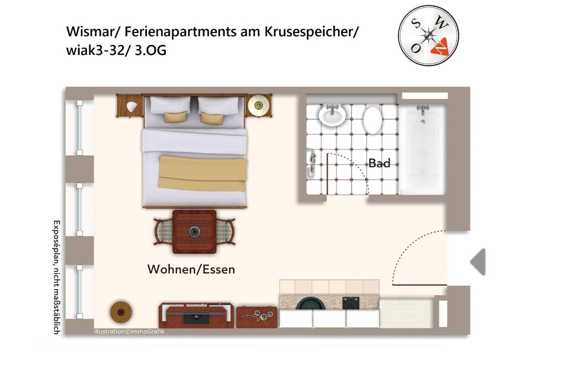 Ferienapartments Am Krusespeicher Ferienapartments Am Krusespeicher 3-32 Wißmar Exterior foto